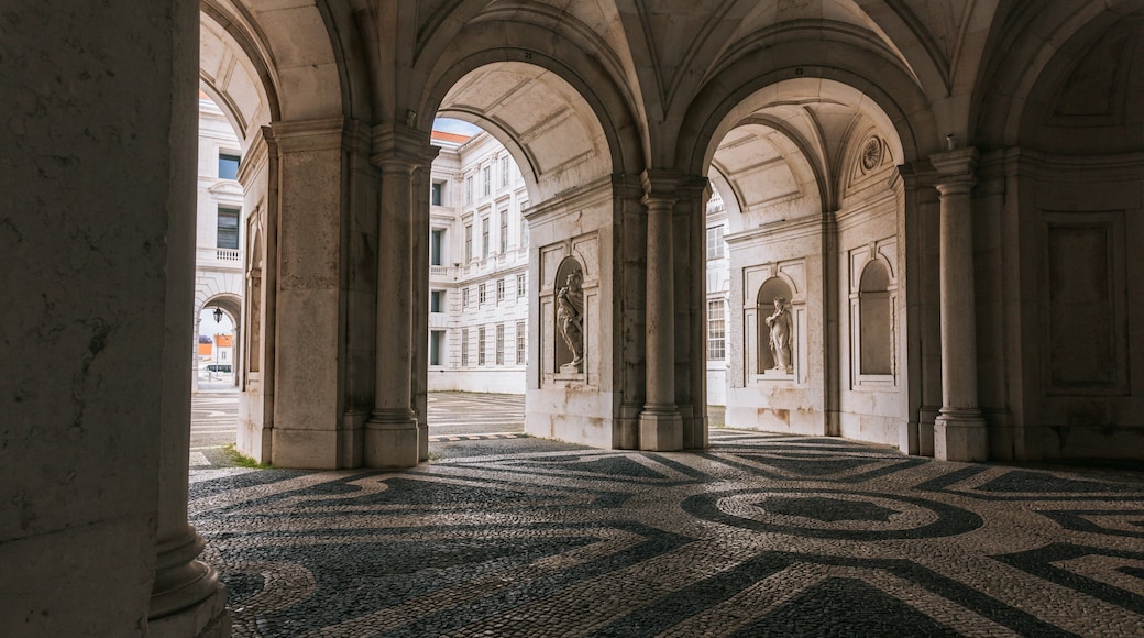 Ajuda National Palace which includes heritage elements and interior views