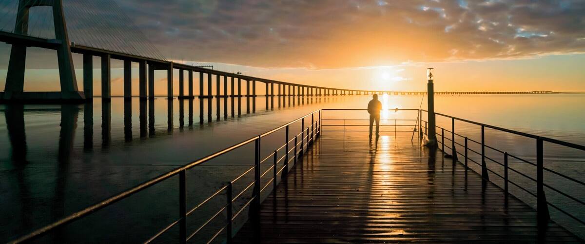 Taking during a short trip to Lisbon - such an awesome city to visit. I was packed up after shooting the sunrise at this location, when this fisherman appeared. Quickly took out my camera to capture this image, just before the sun disappeared for the day behind the clouds.
#BvSWater