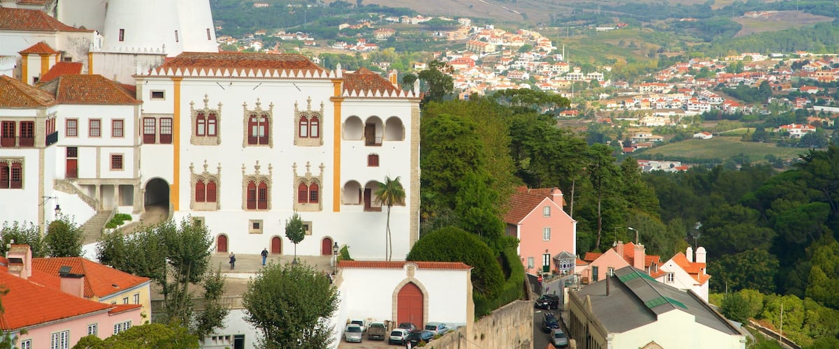 Palácio Nacional de Sintra bevat vredige uitzichten