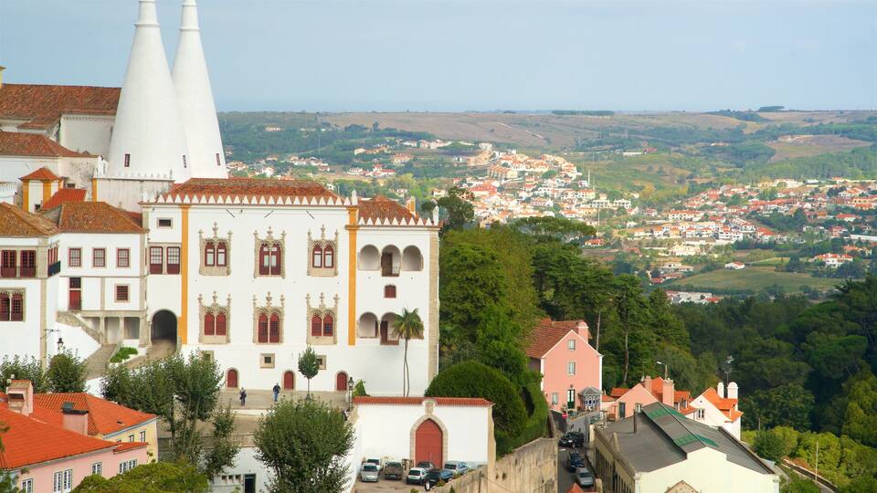 Sintra National Palace which includes tranquil scenes