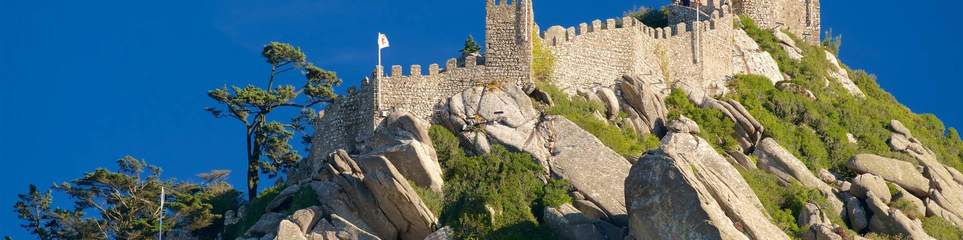 Moorish Castle featuring tranquil scenes and a castle