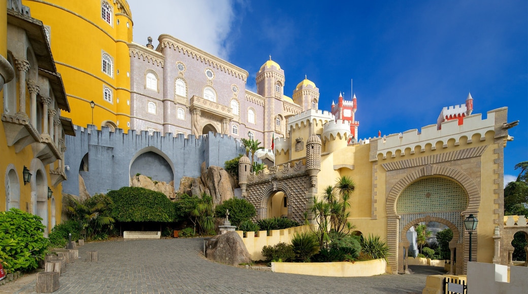 Pena Palace showing heritage elements