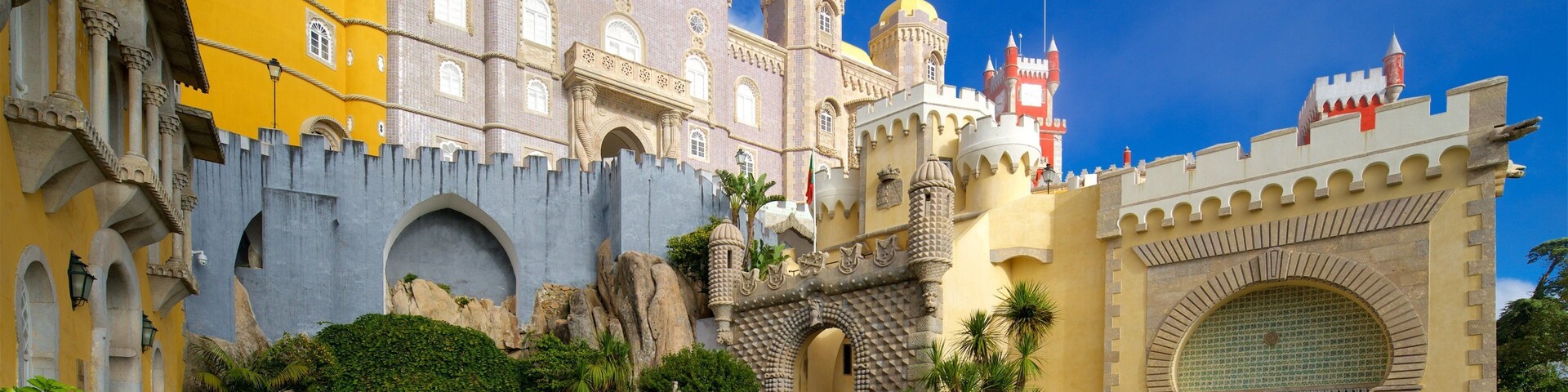 Pena Palace which includes heritage elements