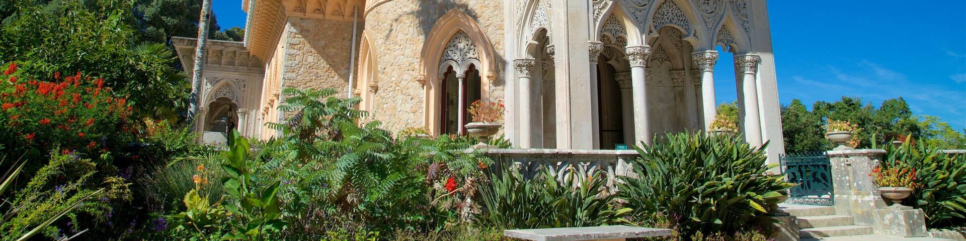 Monserrate Palace which includes heritage elements and a park
