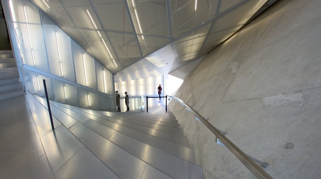 Casa da Musica featuring modern architecture and interior views
