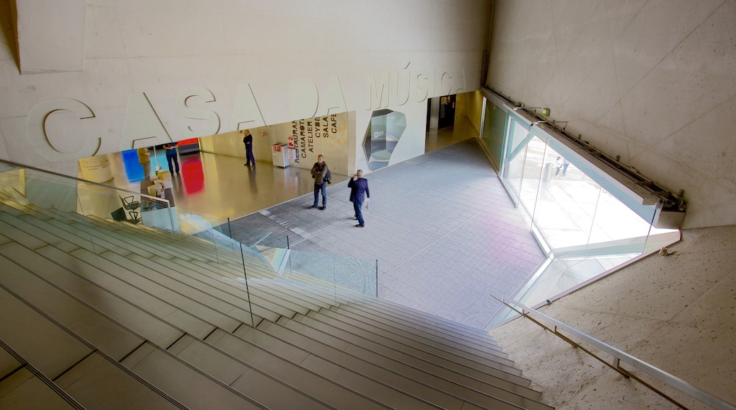 Casa da Musica which includes interior views