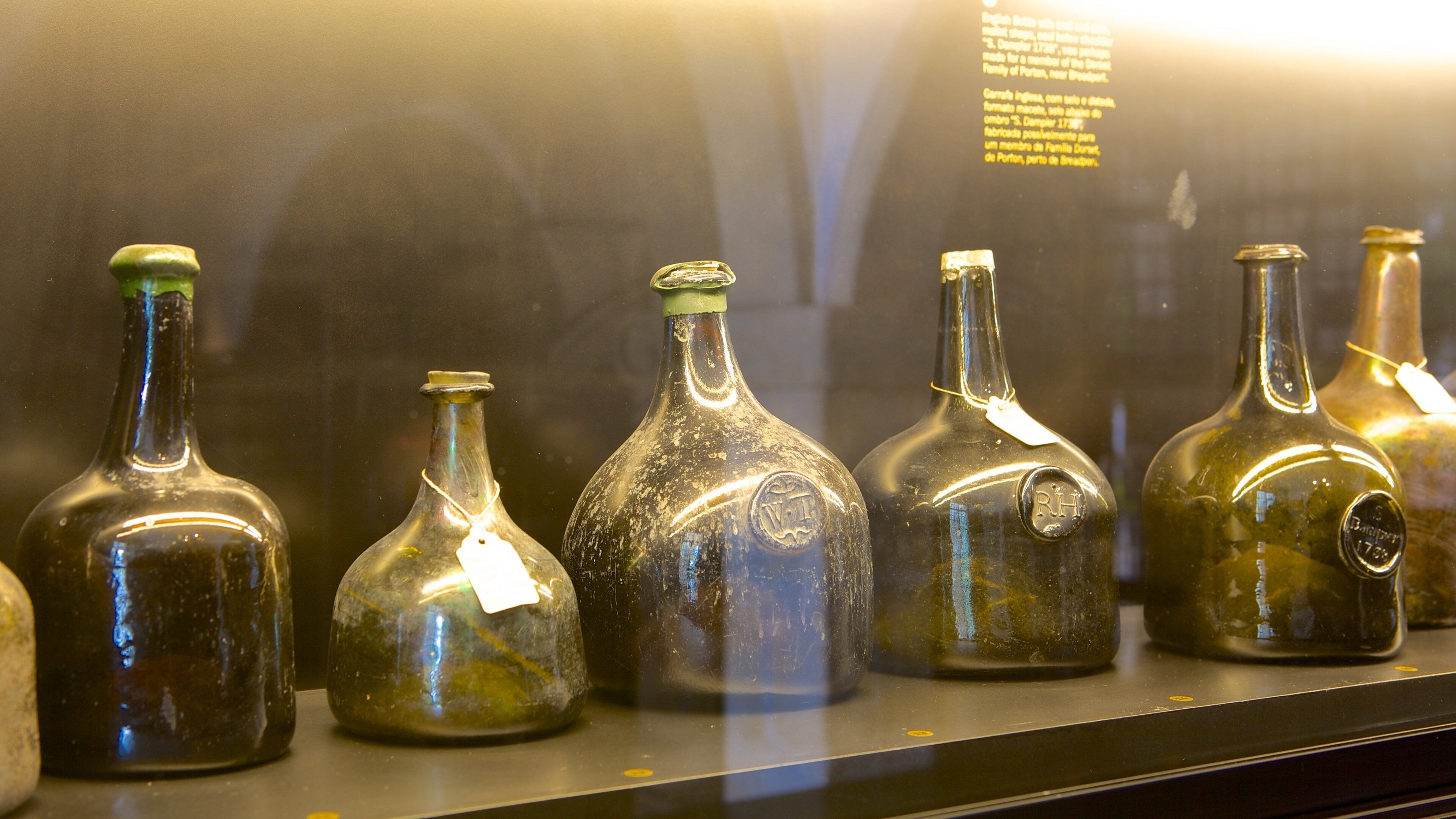 Sandeman Cellars caracterizando vistas internas e arte