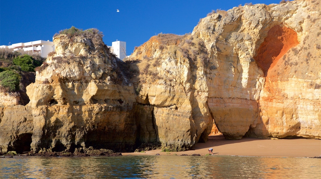 Batata Beach showing a beach, rocky coastline and general coastal views