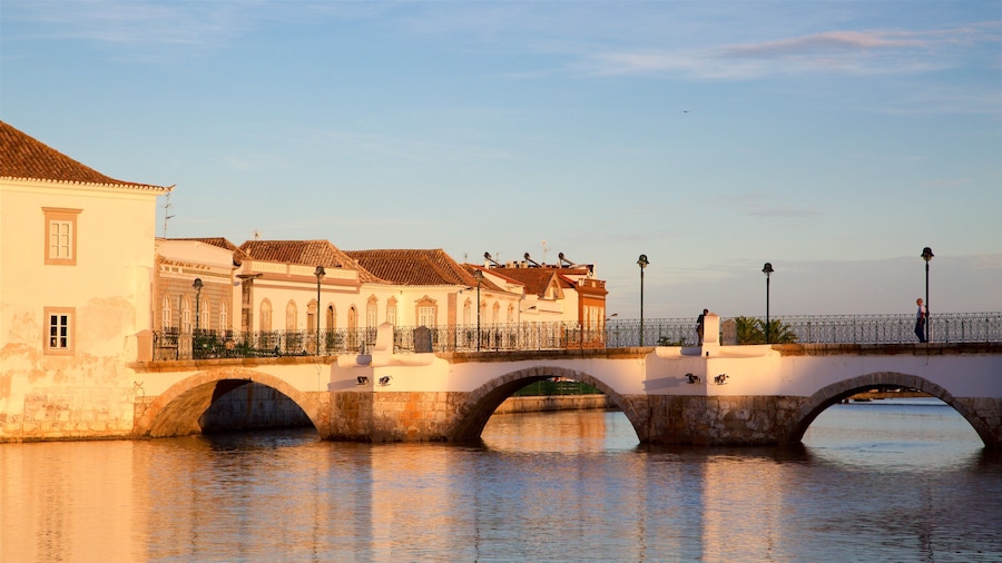 Ponte Romana caracterizando uma ponte e um rio ou córrego
