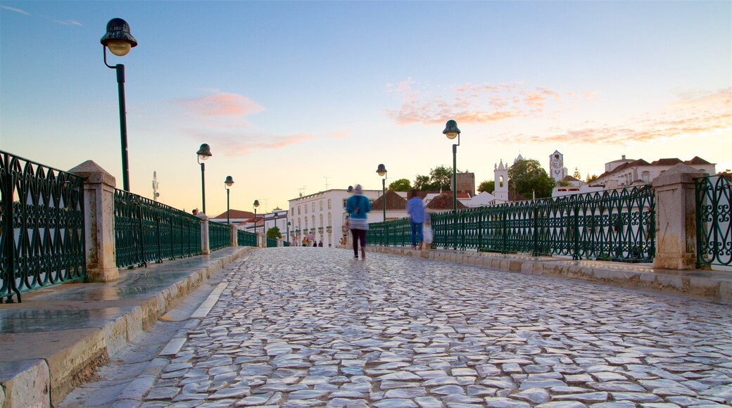 Roman Bridge which includes a sunset and a bridge