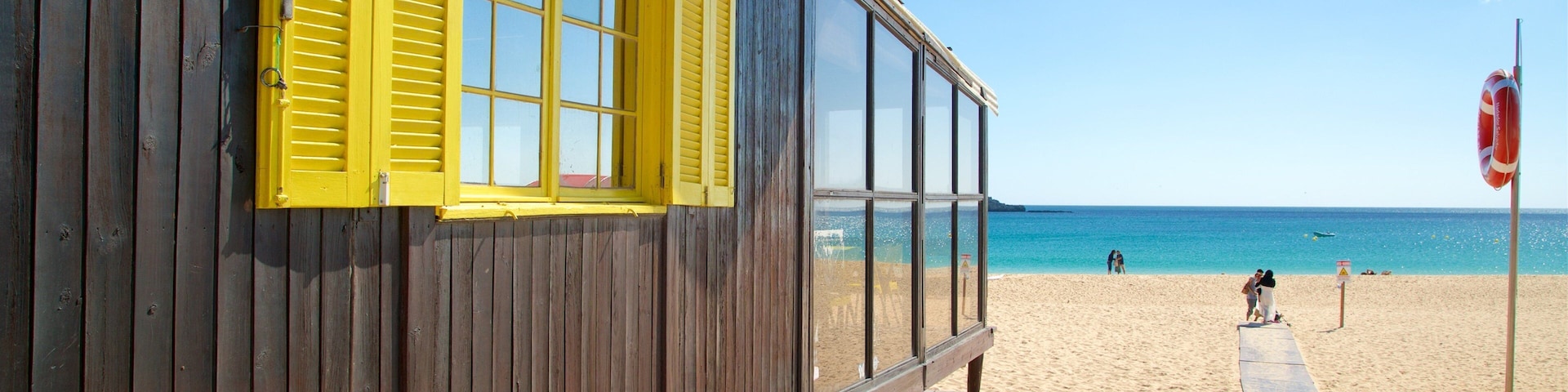 Martinhal Beach which includes general coastal views and a beach