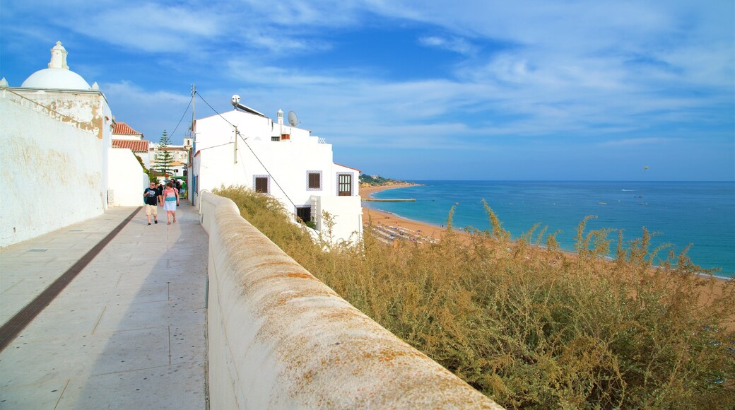 Playa del pescador mostrando una playa de arena y vistas generales de la costa