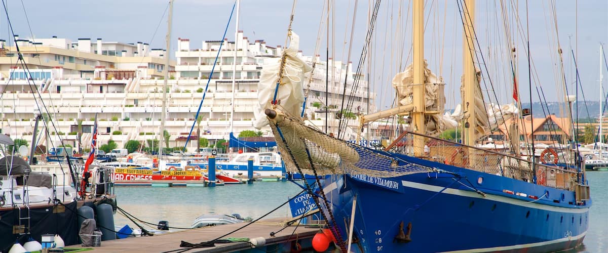 Vilamoura Marina caratteristiche di baia e porto