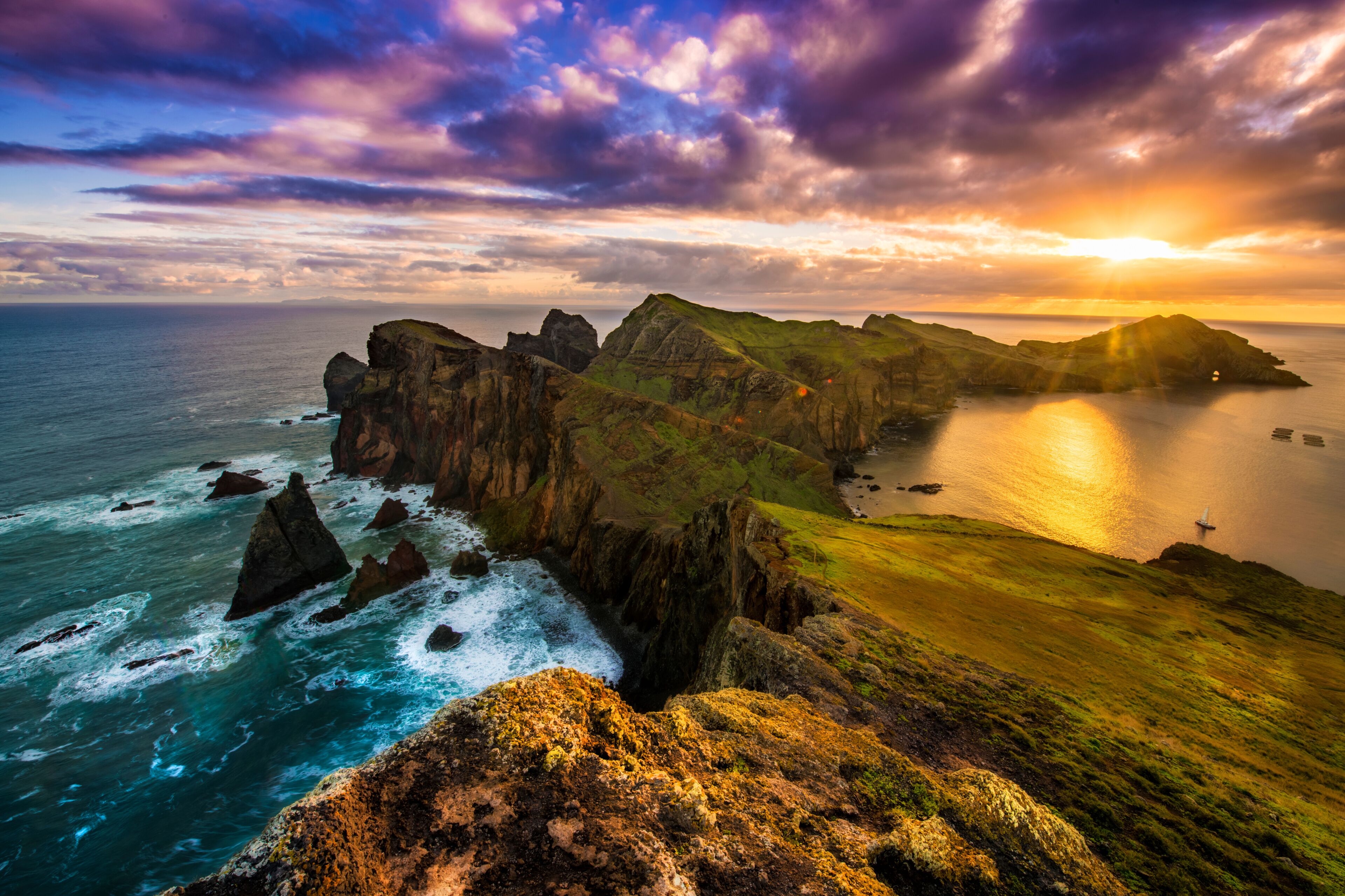 Landscape of Madeira island - Ponta de sao Lourenco
