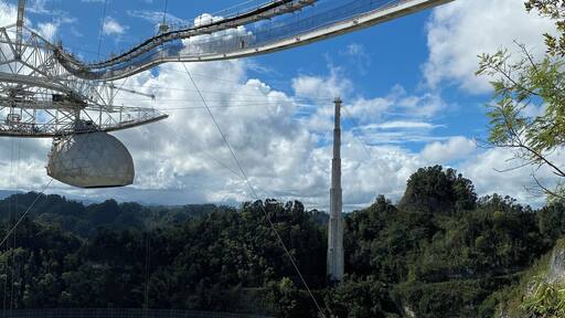 Well worth the time to visit the largest single dish observatory in the world right in Puerto Rico!