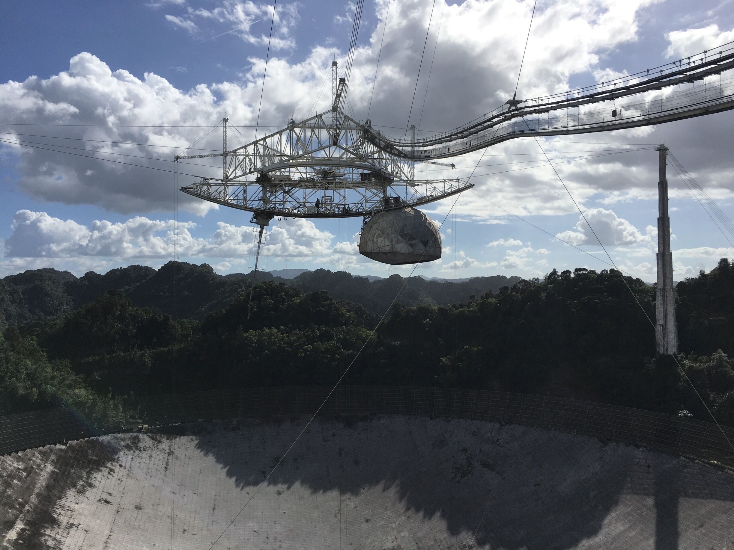 As seen in Golden Eye!  Great observatory with a tech and space museum inside which is great for kids and families and people interested in space!
