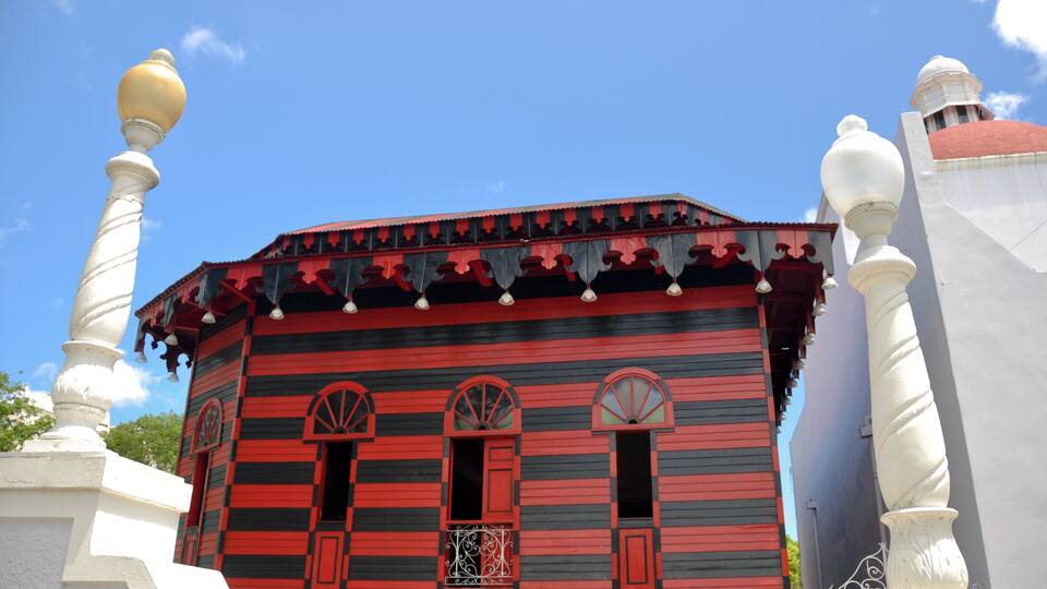 Ancient firehouse in Ponce, Puerto Rico