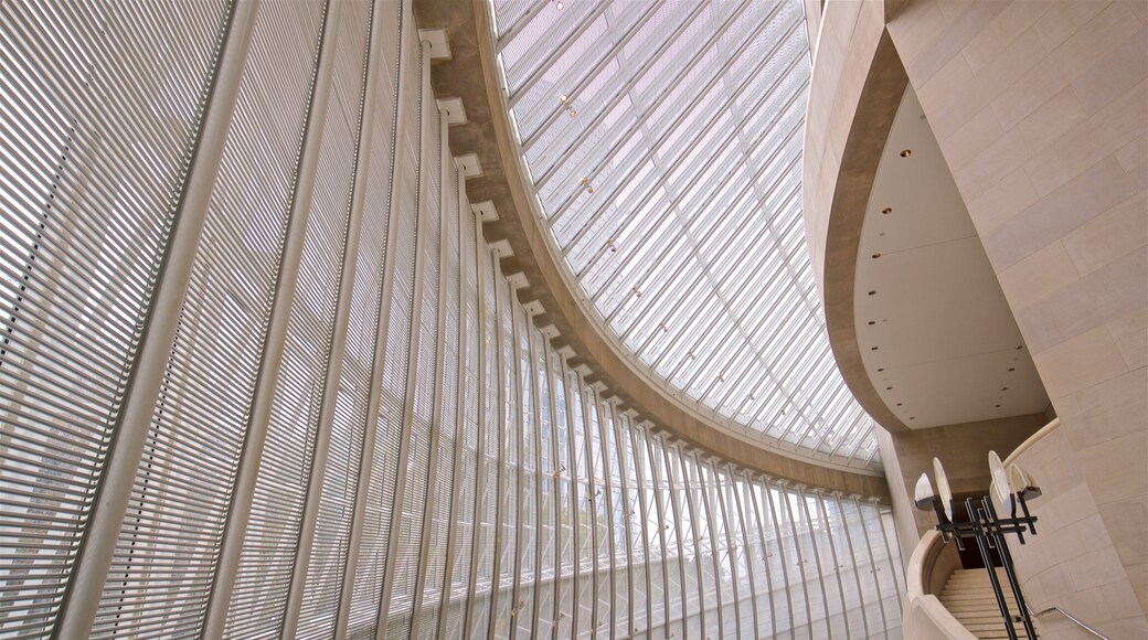 Morton H. Meyerson Symphony Center which includes interior views