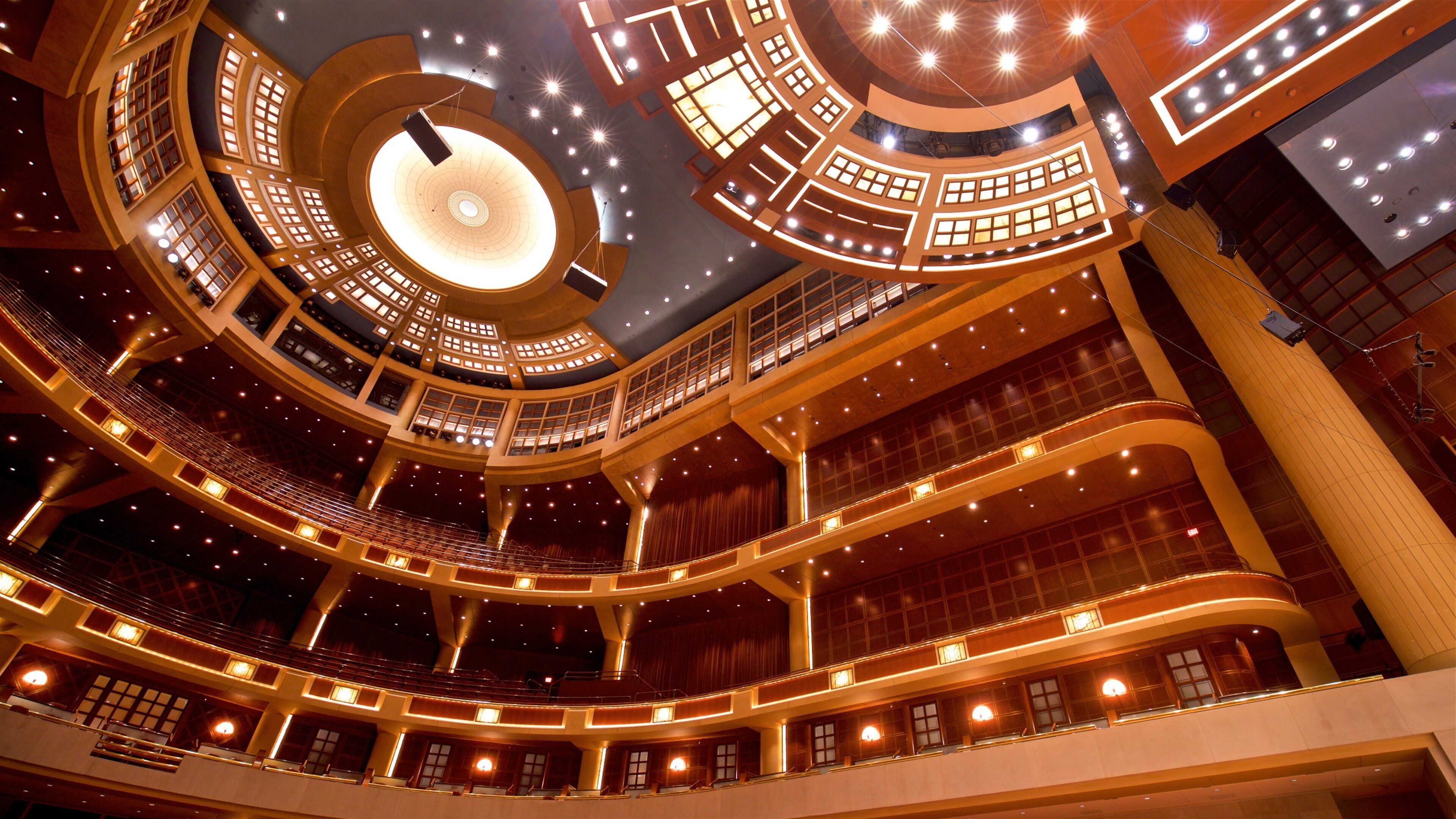 Morton H. Meyerson Symphony Center showing theater scenes and interior views