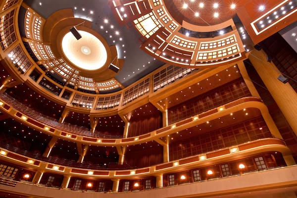 Morton H. Meyerson Symphony Center showing theater scenes and interior views