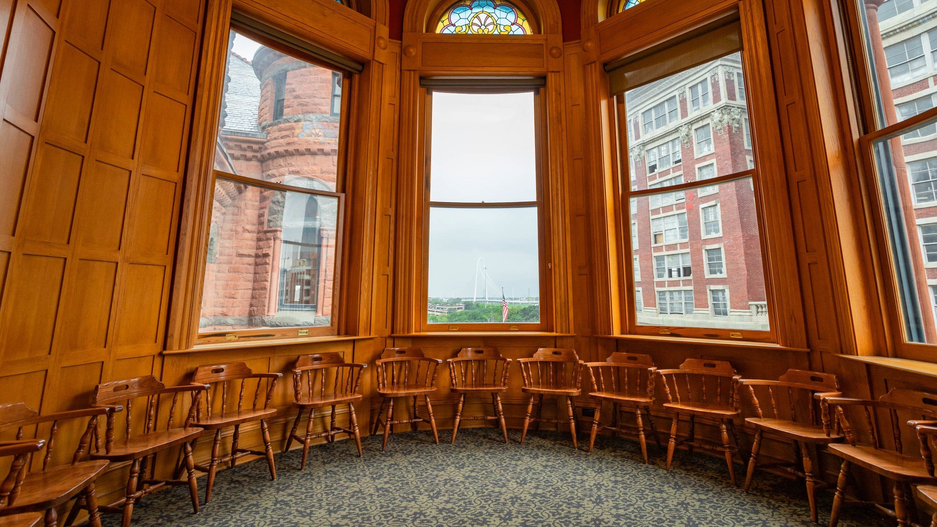 Old Red Courthouse which includes interior views