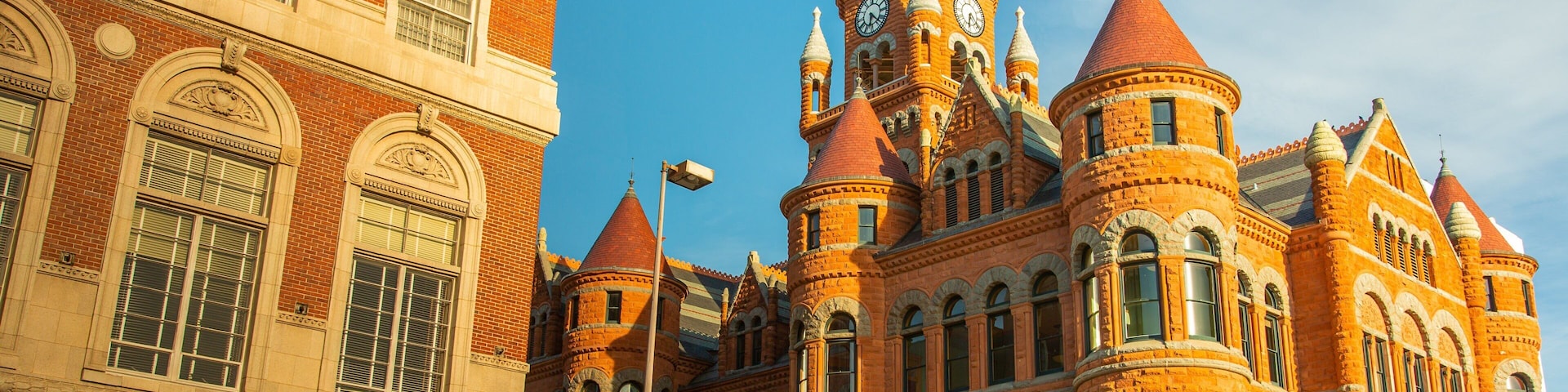 Sixth Floor Museum showing heritage architecture