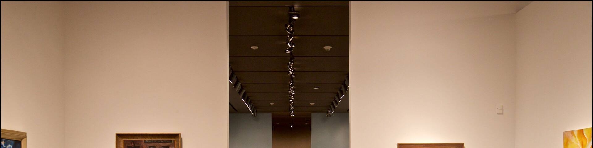 Amon Carter Museum ofreciendo arte y vistas interiores