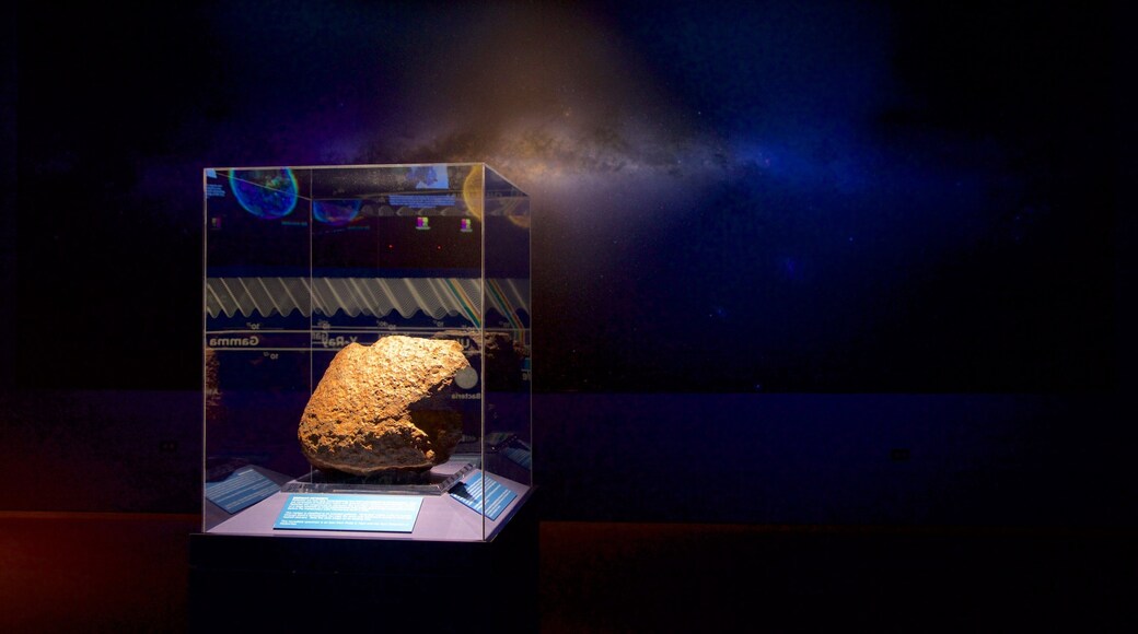 Fort Worth Museum of Science and History featuring heritage elements and interior views