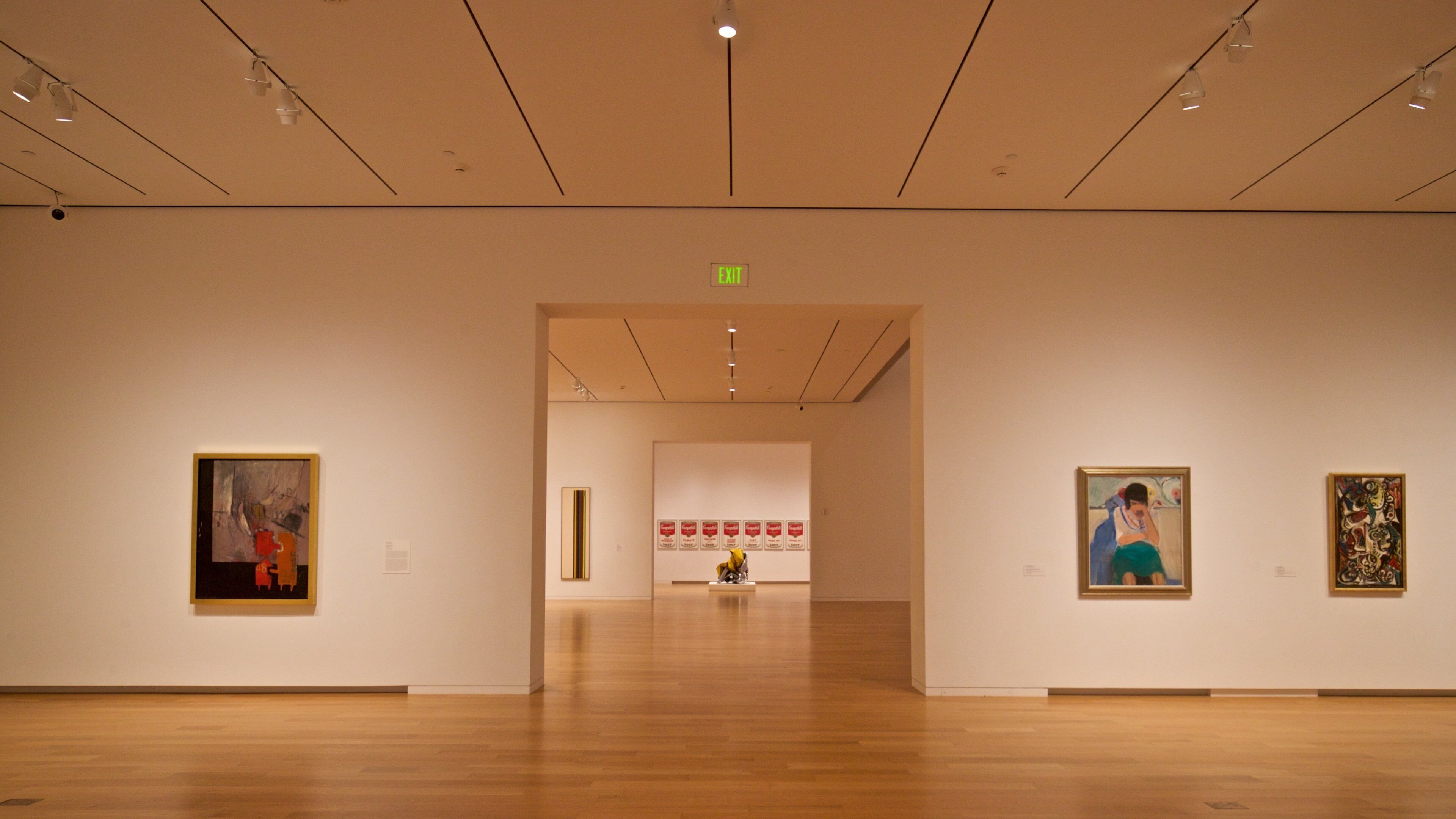 Modern Art Museum of Fort Worth featuring interior views and art