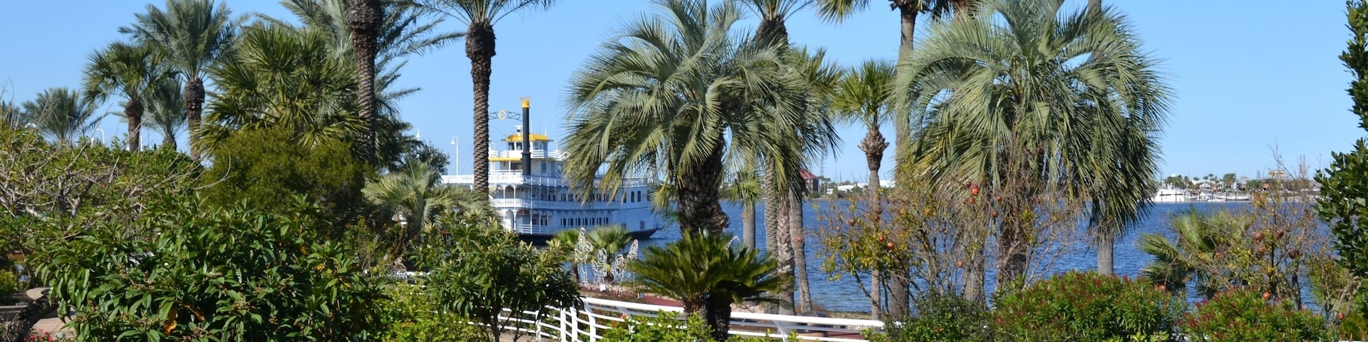 View from the Moody Gardens, Galveston Island, Texas