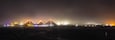 View towards Moody Gardens in Galveston, Texas