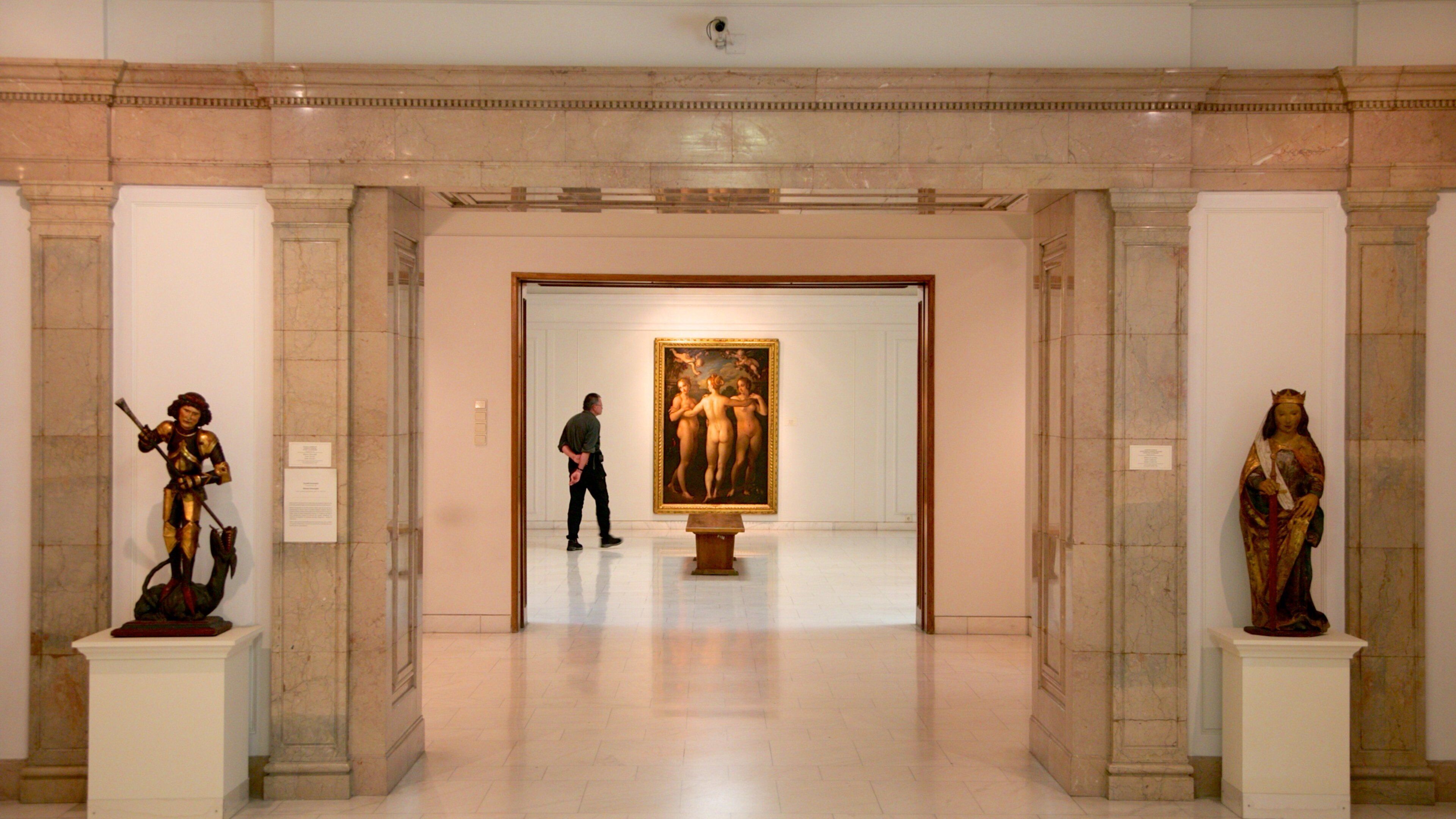 National Museum of Art of Romania which includes interior views and art