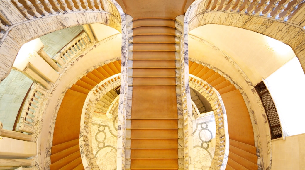 National Museum of Art of Romania featuring heritage architecture and interior views