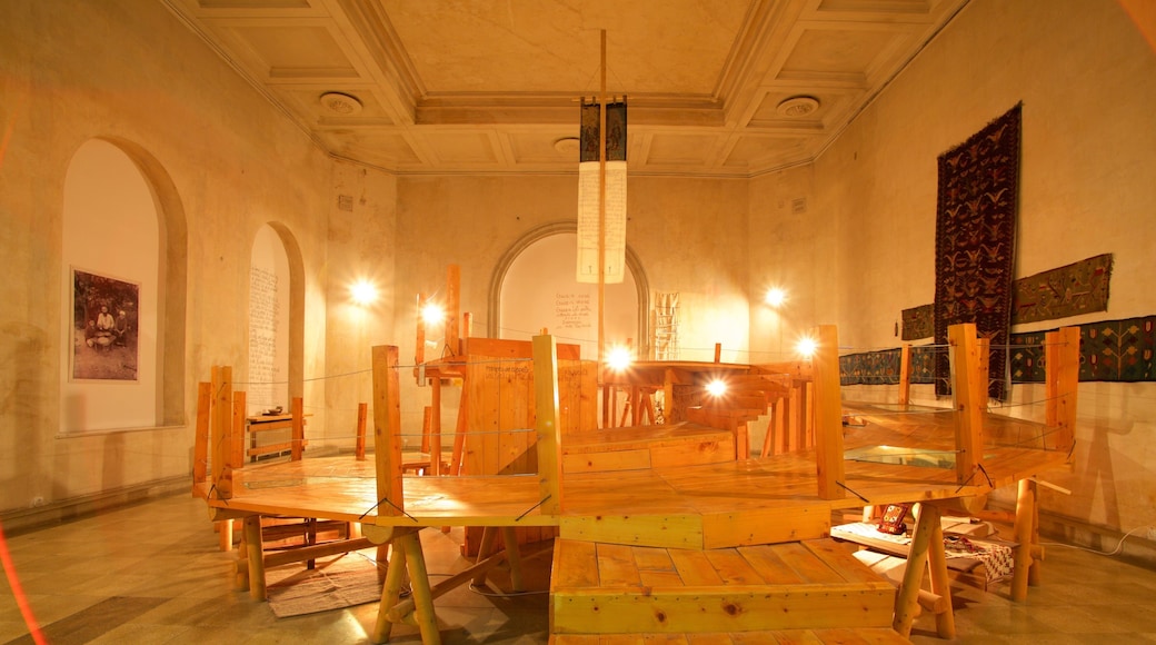 Museum of the Romanian Peasant which includes interior views