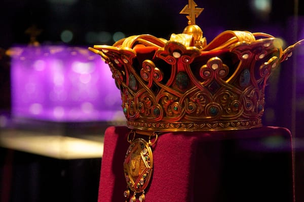 Nationalmuseet for rumænsk historie som viser interiør