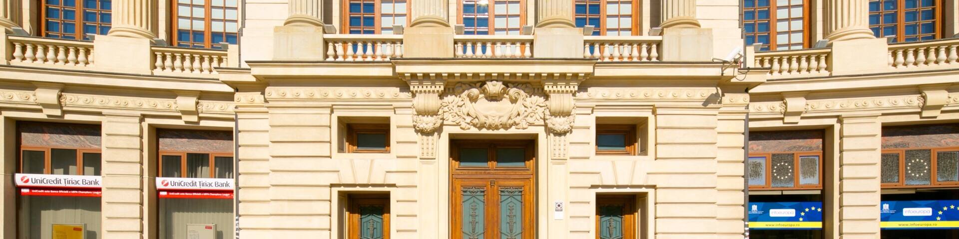 Central University Library showing heritage architecture
