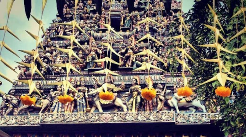 Stunning temple in Little India, Singapore.