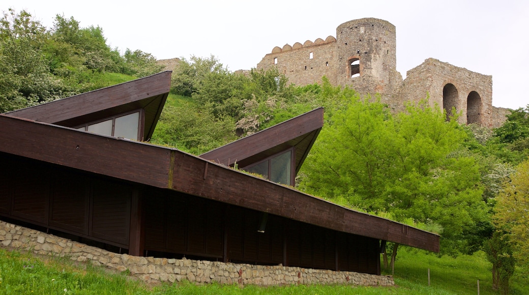 Devin Castle featuring a castle, a ruin and modern architecture