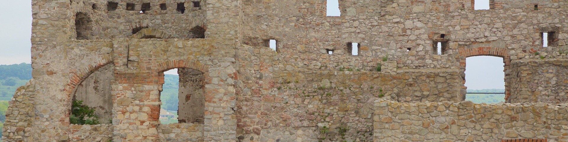 Devin Castle showing heritage elements, building ruins and chateau or palace