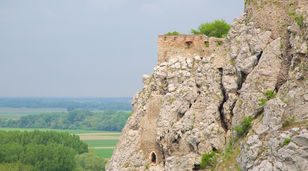 Devin Castle featuring a ruin, a castle and heritage elements