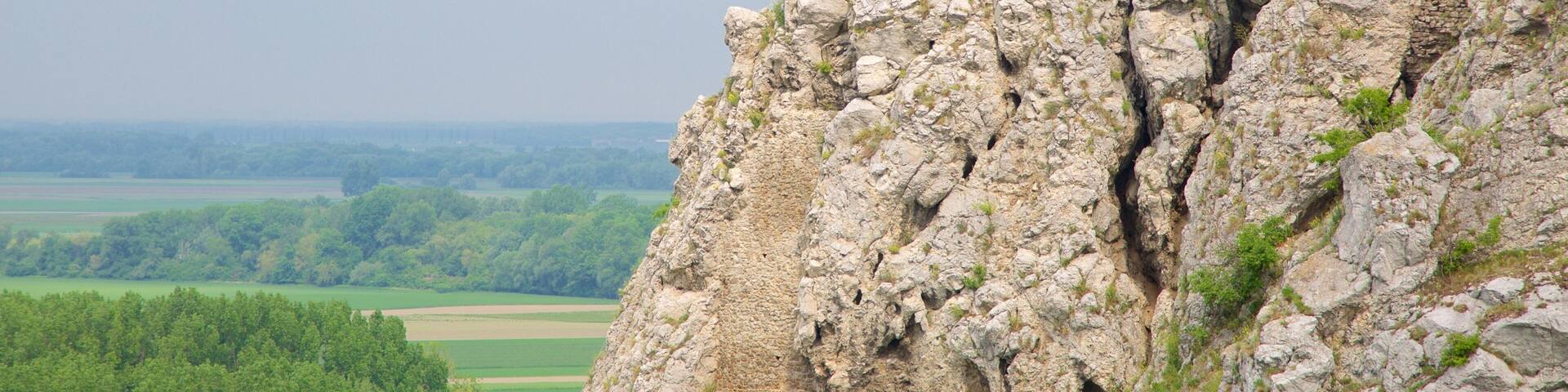 ChĂąteau Devin qui includes patrimoine historique, chĂąteau ou palais et bĂątiments en ruines