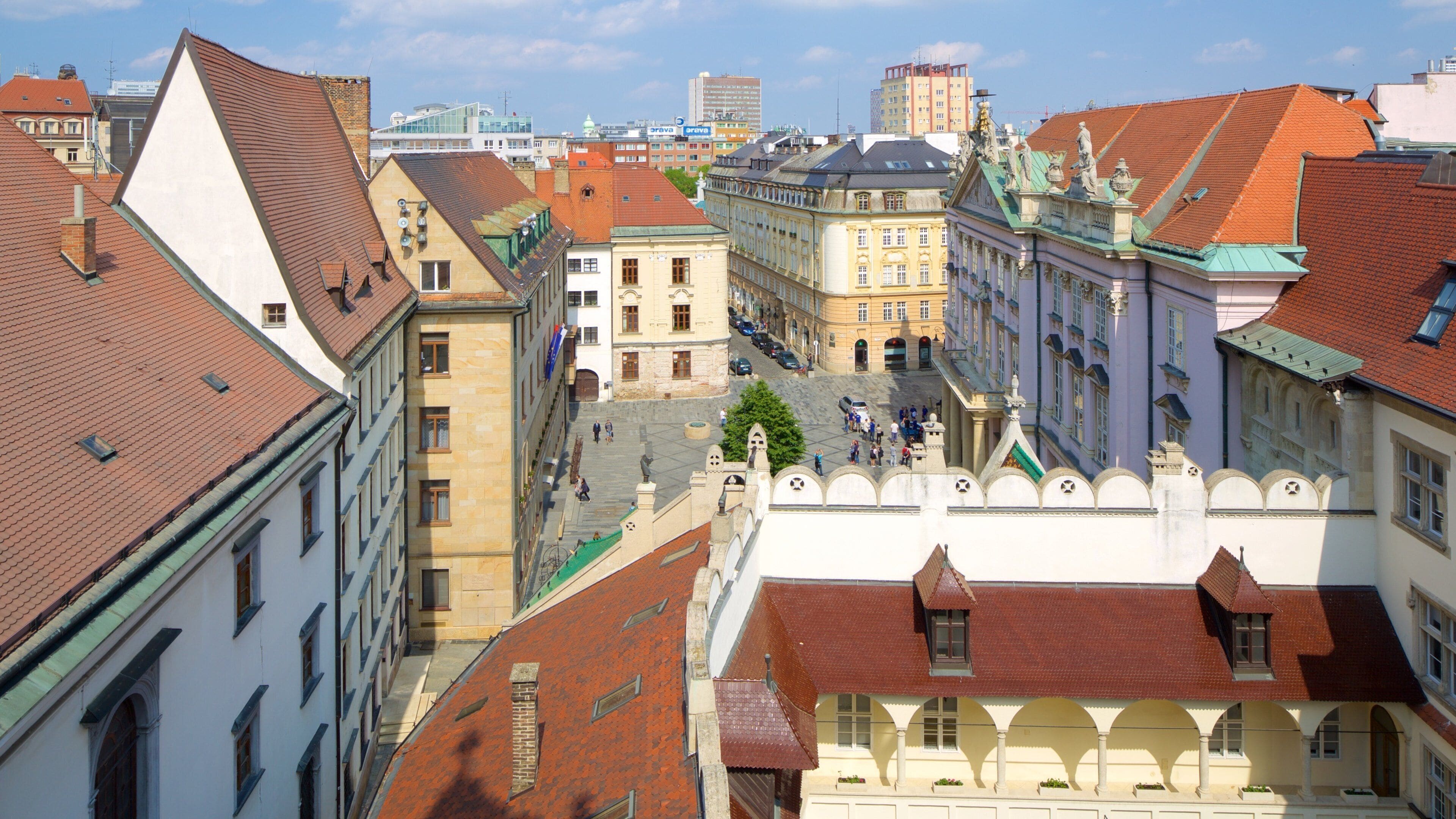 Bratislava City Museum showing a city