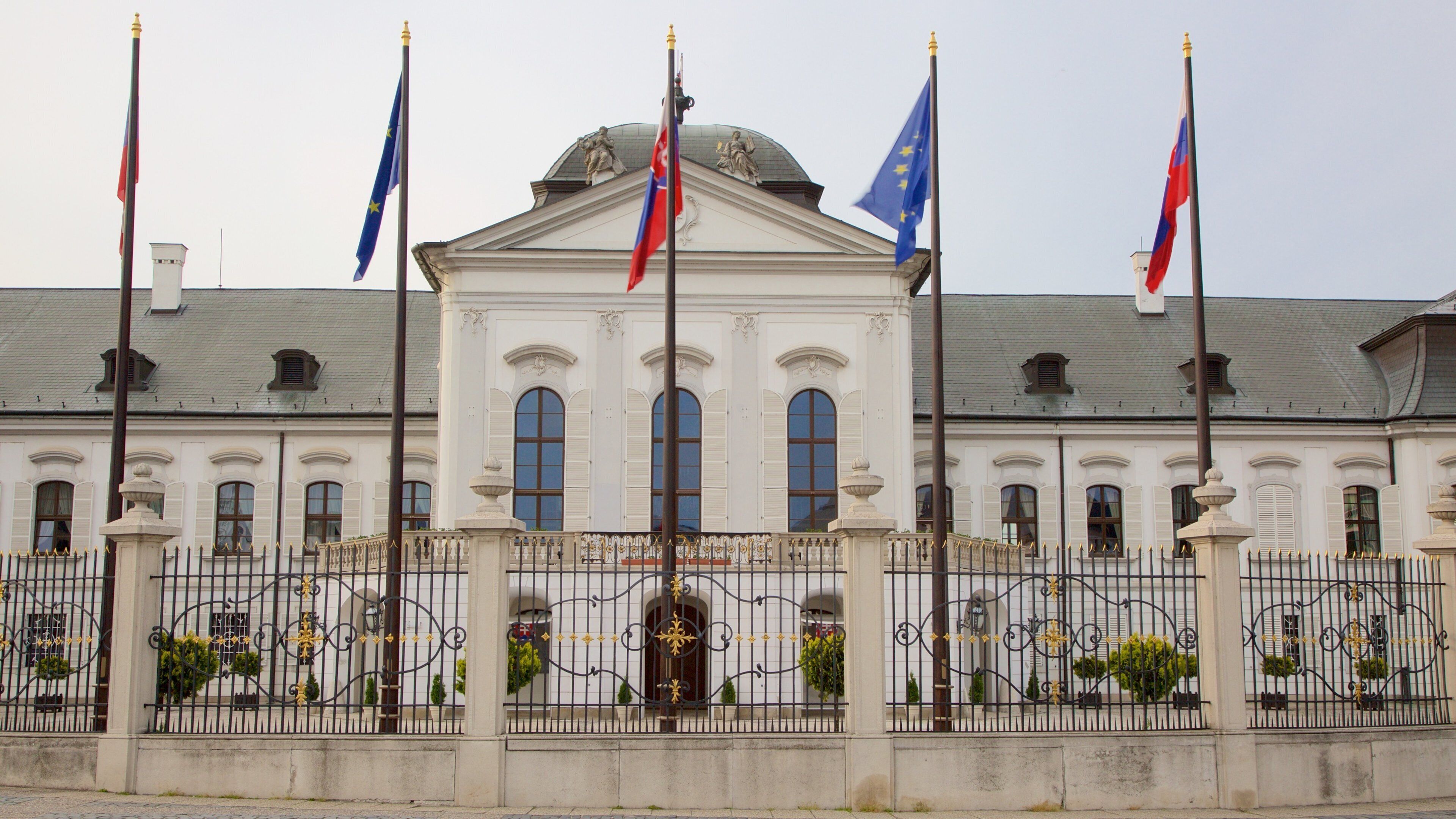 Presidential Palace which includes an administrative building and château or palace
