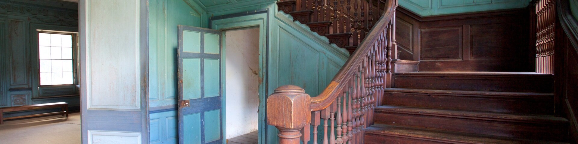 Drayton Hall which includes interior views and heritage elements