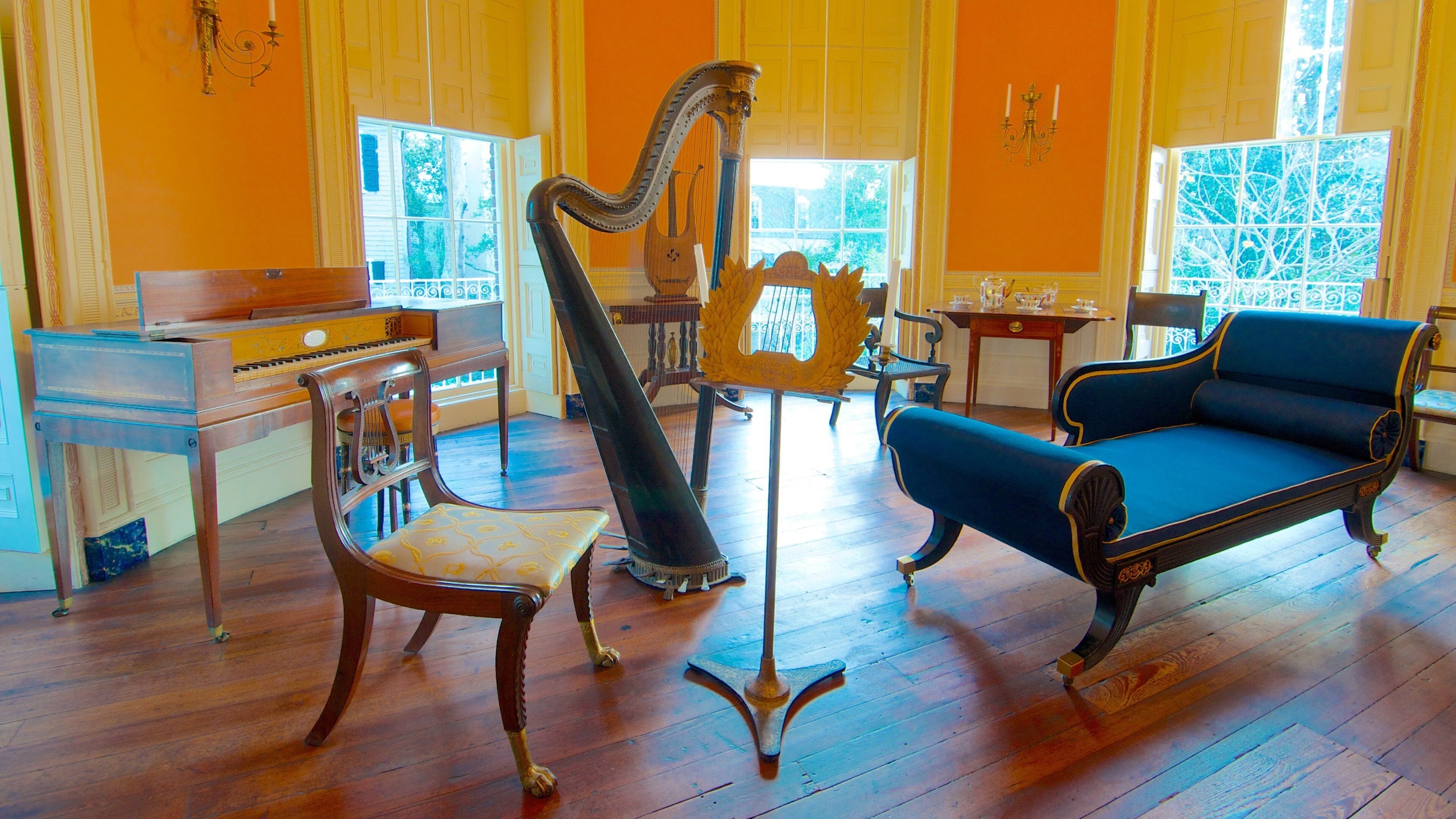 Nathaniel Russell House which includes interior views