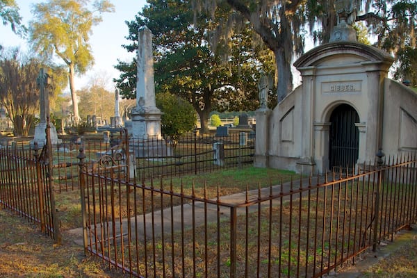 Magnolia Cemetery das einen Gedenkstätte und Friedhof