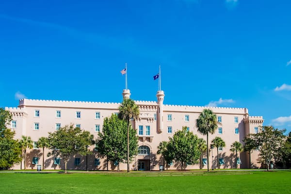 Old Citadel Building in Charleston, Shutterstock ID 1199826247, Purchase Order: SP-1891 Wave 0, Client/Licensee: Hotels.com