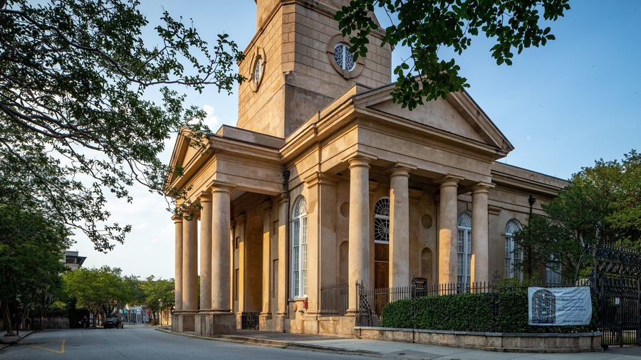 St. Philip\'s Church showing heritage architecture and a church or cathedral