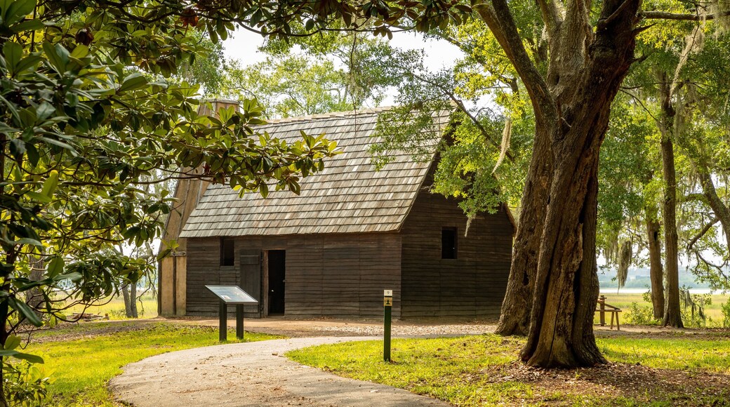 Charles Towne Landing State Historic Site which includes a house and heritage elements
