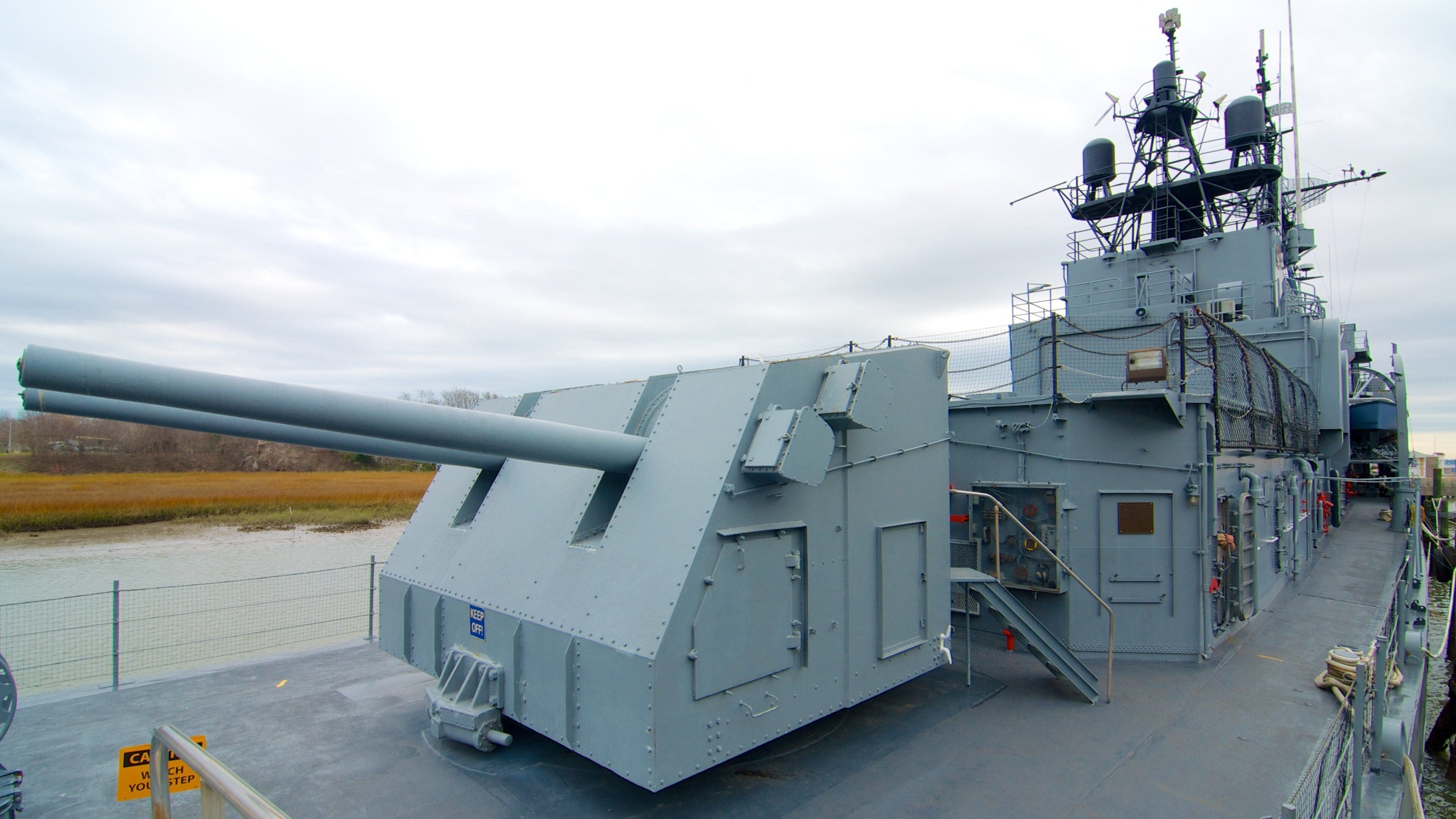 Patriots Point featuring military items